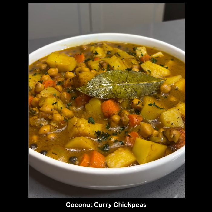 Coconut Curry Chickpeas