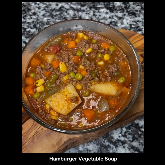 Hamburger Vegetable Soup