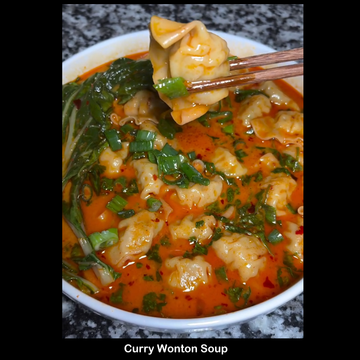 Curry Wonton Soup