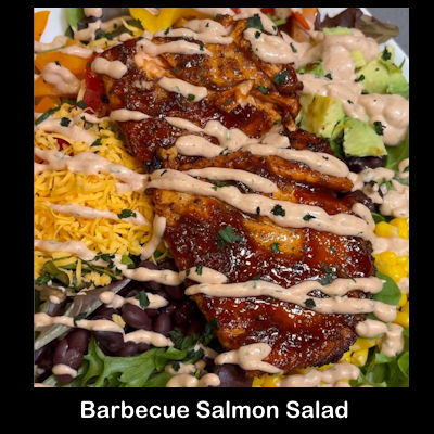 Barbecue Salmon Salad